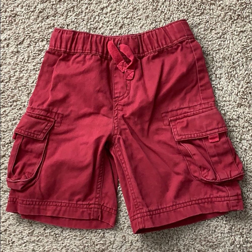 Hanna Andersson boy red shorts size 100/4T